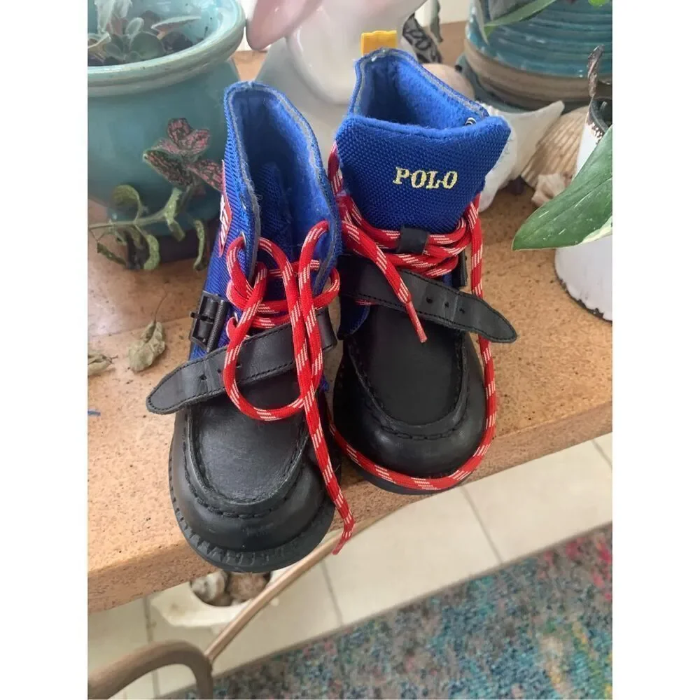 POLO by Ralph Lauren Boy's Ranger II Downhill Skiing Olympic Boots